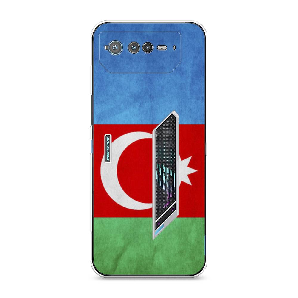 

Чехол Awog на Asus ROG Phone 6 "Флаг Азербайджана", 44650-5