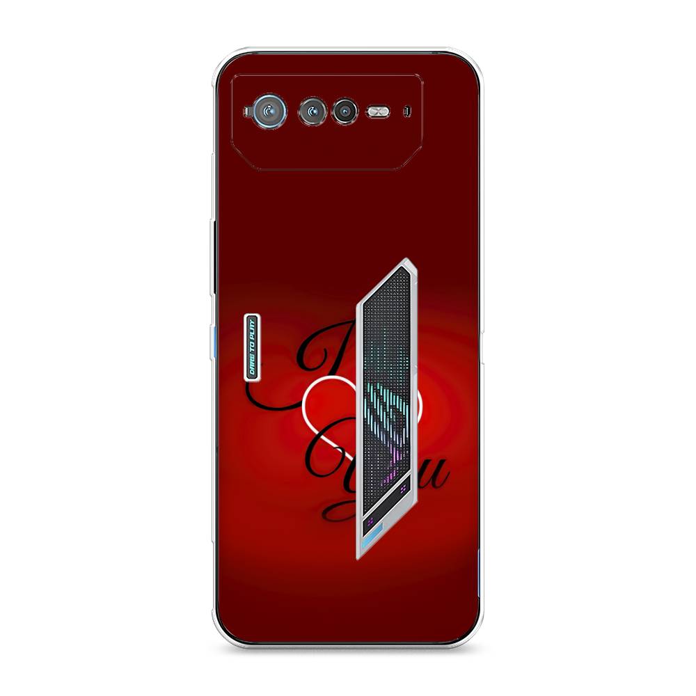 

Чехол Awog на Asus ROG Phone 6 "I love you 3", 44650-6