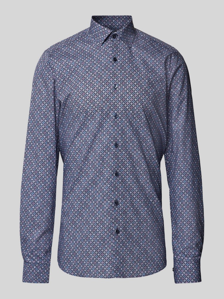 Рубашка мужская Olymp 204469 синяя 40 EU 17335₽