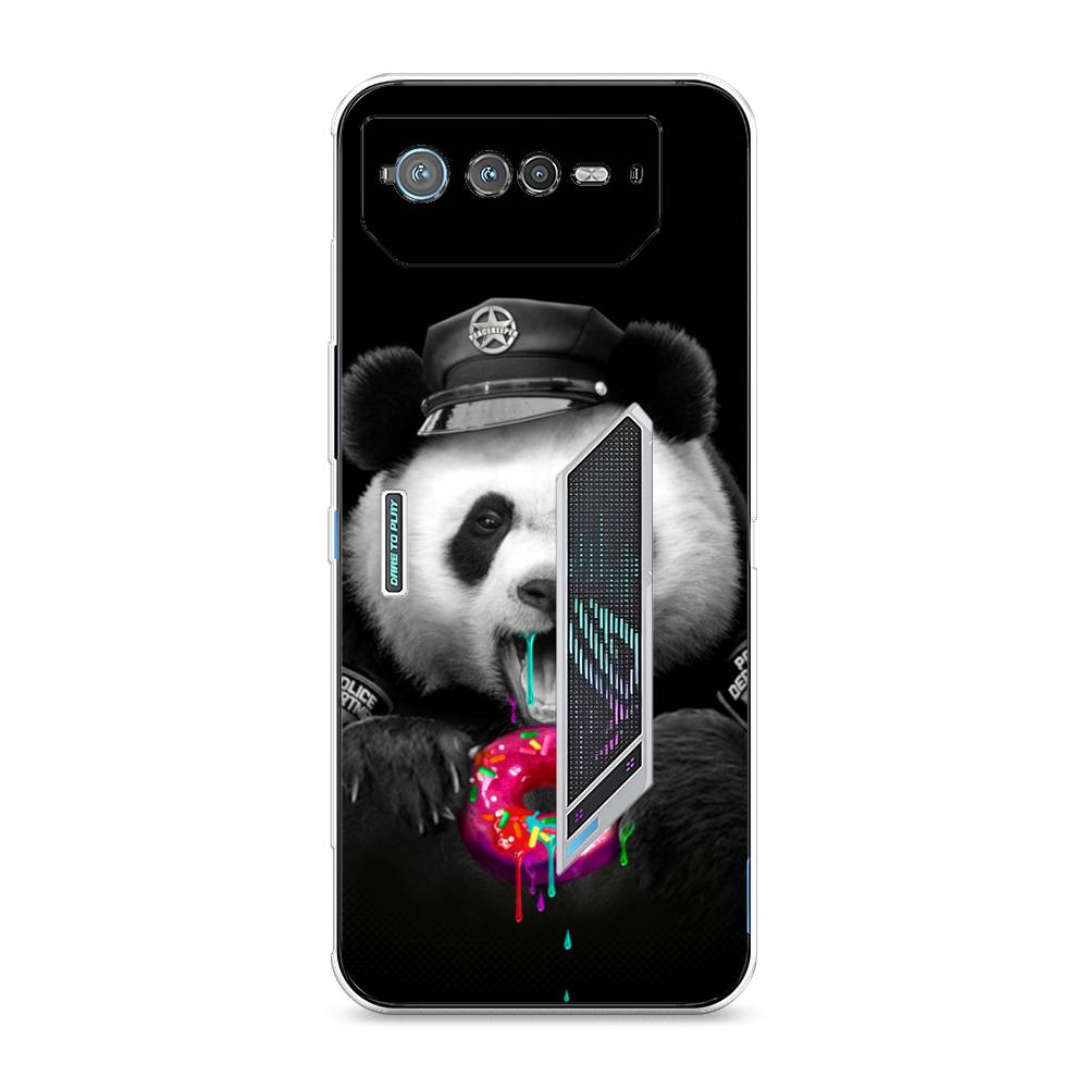 

Чехол Awog на Asus ROG Phone 6 "Панда police", 44650-2