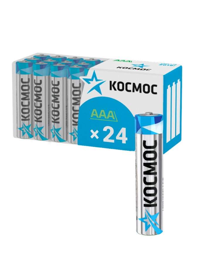 

Элемент питания Космос LR03/286 пласт.БОКС24 (арт. 760676)