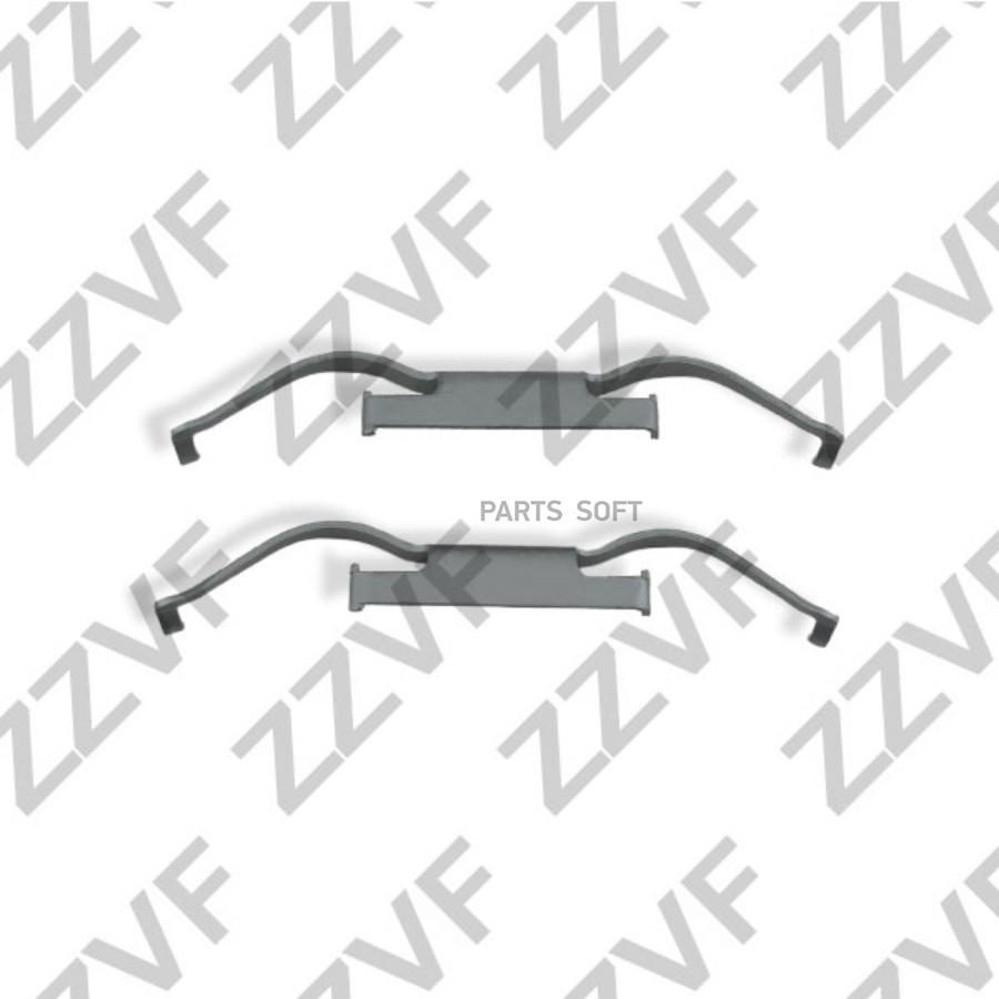 Ремкомплект Монтажный Тормозных Колодок ZZVF ZVCER256