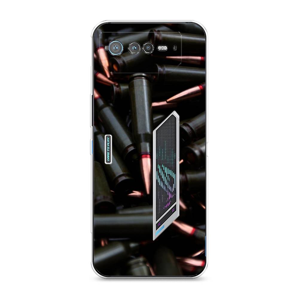 

Чехол Awog на Asus ROG Phone 6 "Пули черные", 44650-5