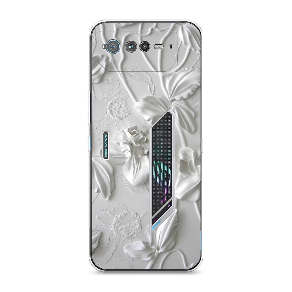 

Чехол Awog на Asus ROG Phone 6 "Гипсовые цветы", 44650-7