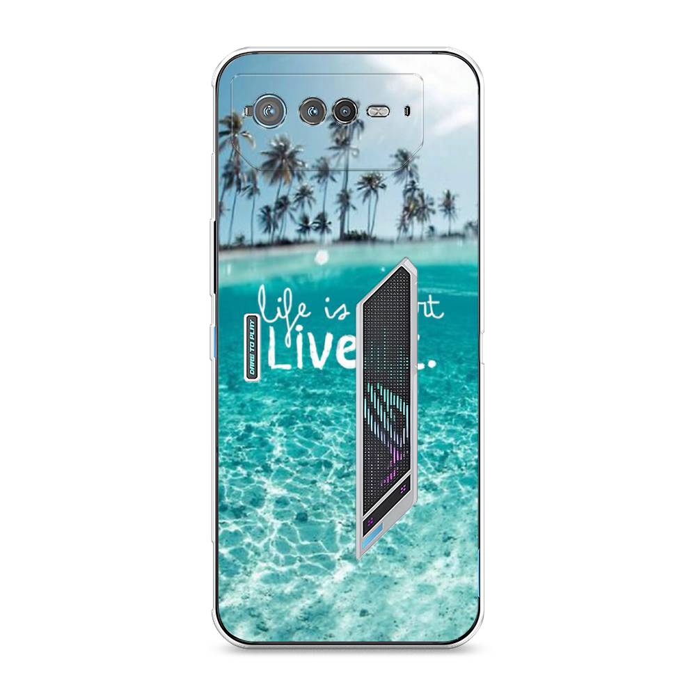 

Чехол Awog на Asus ROG Phone 6 "Live it", 44650-7