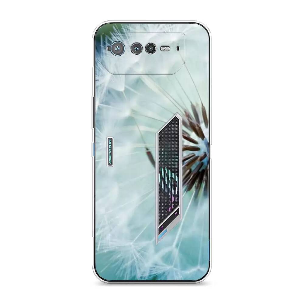 

Силиконовый чехол Awog "Пух одуванчика" для Asus ROG Phone 6, Разноцветный;прозрачный, 44650-4