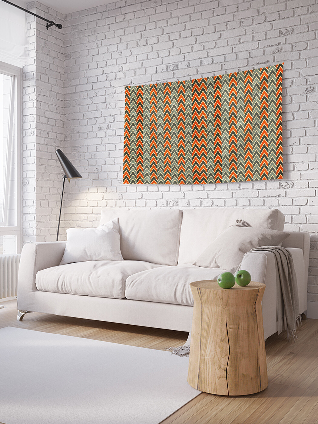 

Горизонтальное фотопанно JoyArty Ускоренные зигзаги, из ткани, 150х200 см
