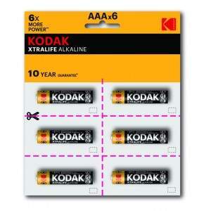 

Элемент питания Kodak Xtralife Lr03/286 12Bl Perforated (6X2Bl)