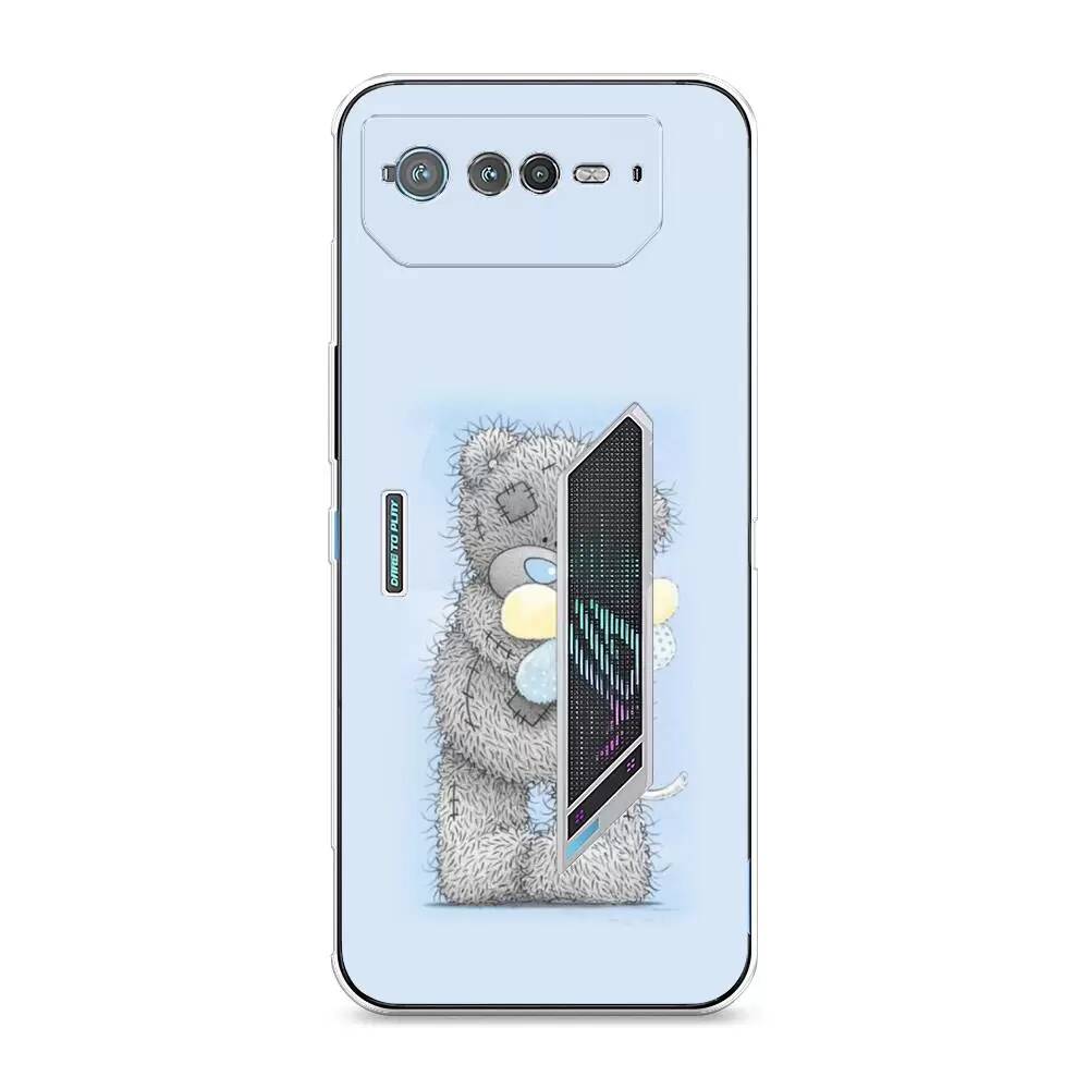 

Силиконовый чехол Awog "Me to you с ромашкой" для Asus ROG Phone 6, Разноцветный;прозрачный, 44650-2