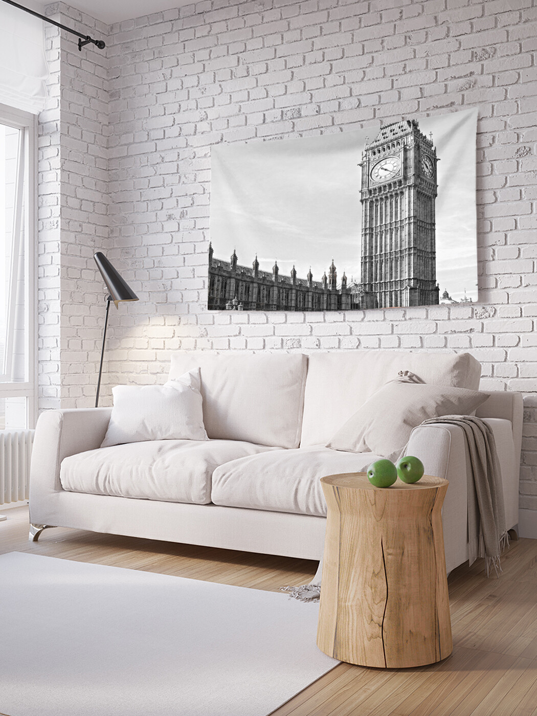 

Горизонтальное фотопанно JoyArty Туристы у Биг-бена, из ткани, 150х200 см