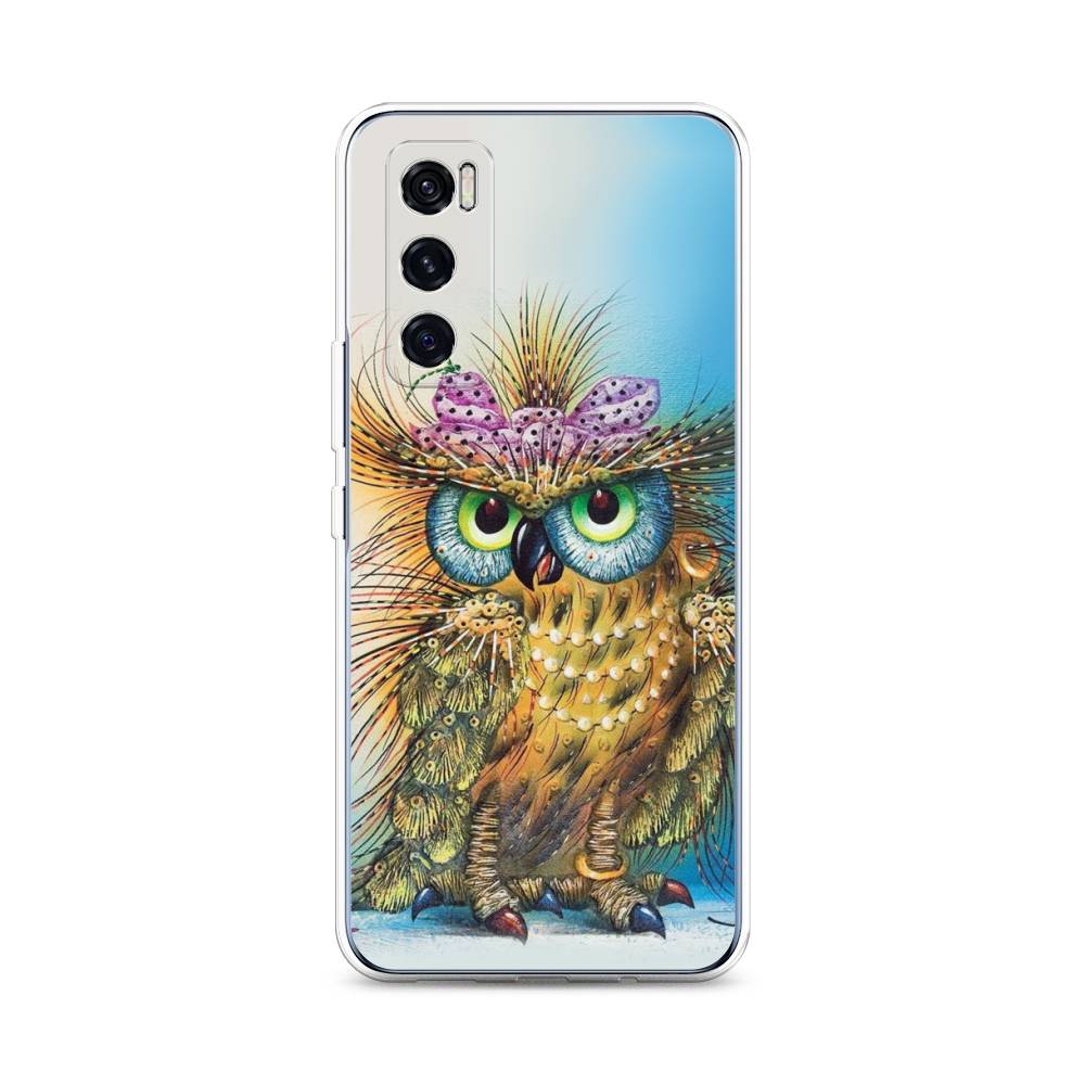 Чехол на Vivo V20 SE  Модная сова