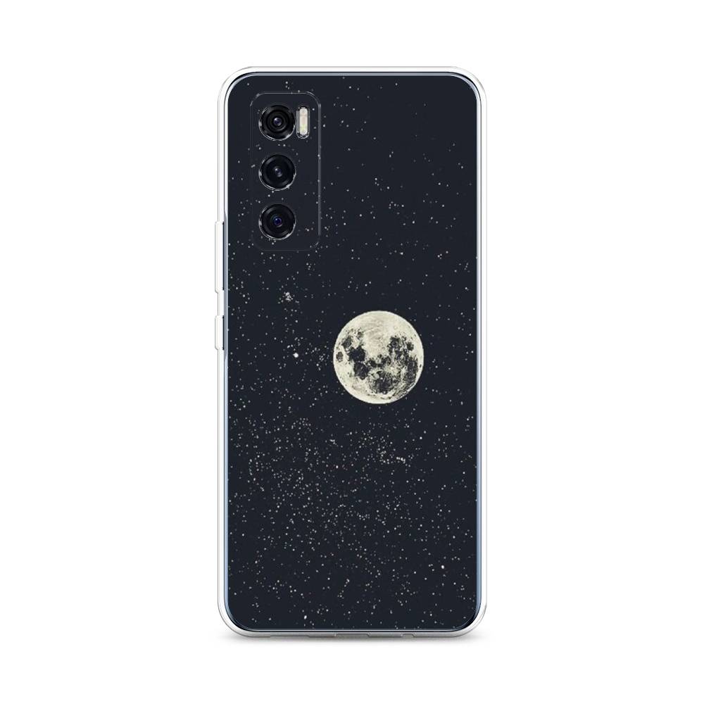 

Чехол на Vivo V20 SE "Полнолуние", Красный, 263550-2
