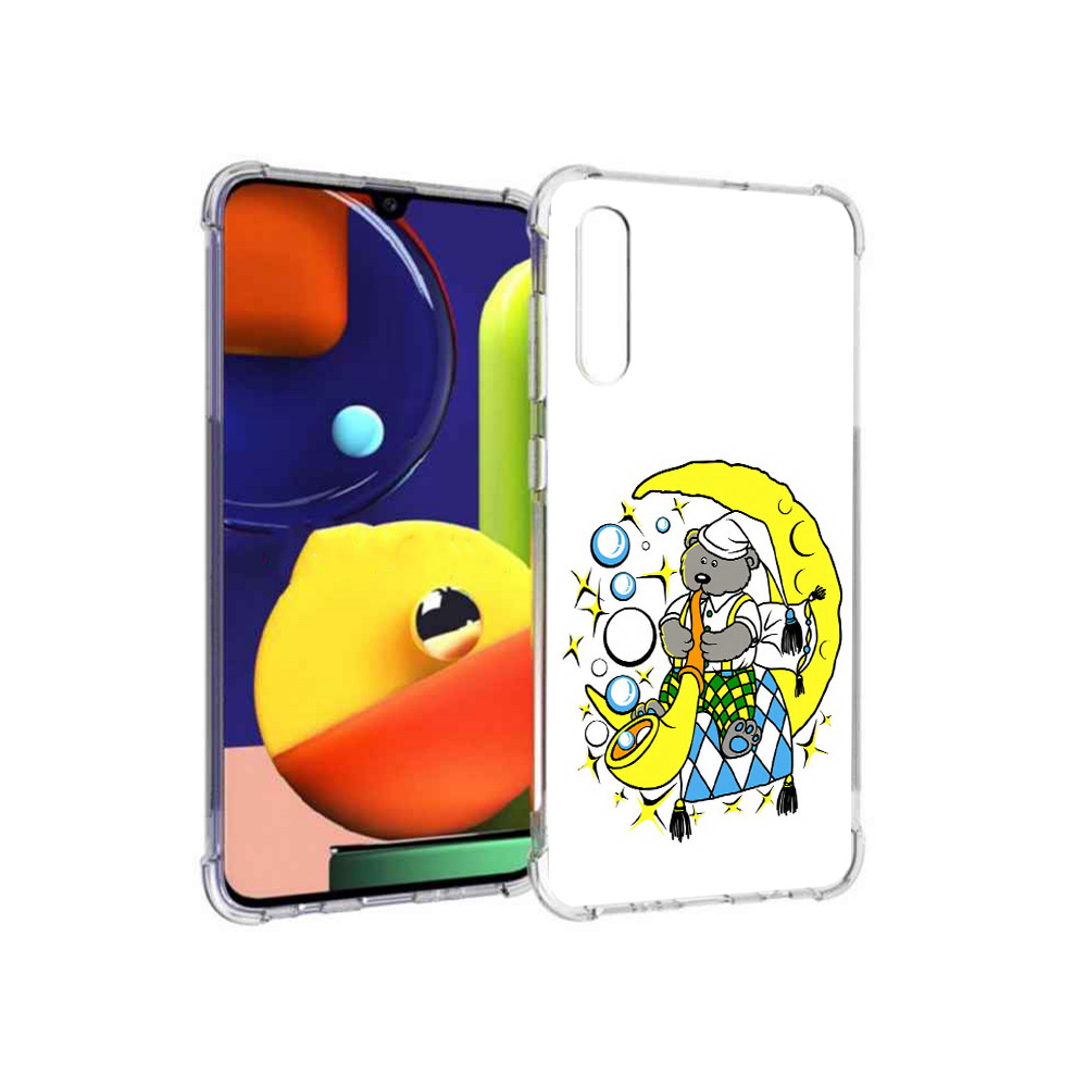 

Чехол MyPads Tocco для Samsung Galaxy A70 Сырная луна (PT128584.546.167), Прозрачный, Tocco