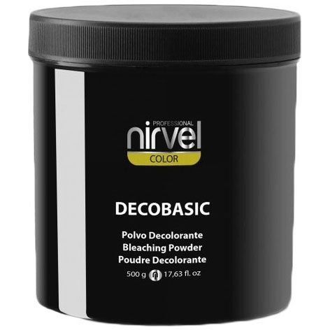 фото Супра для осветления волос белая decobasic nirvel, банка, 500 гр