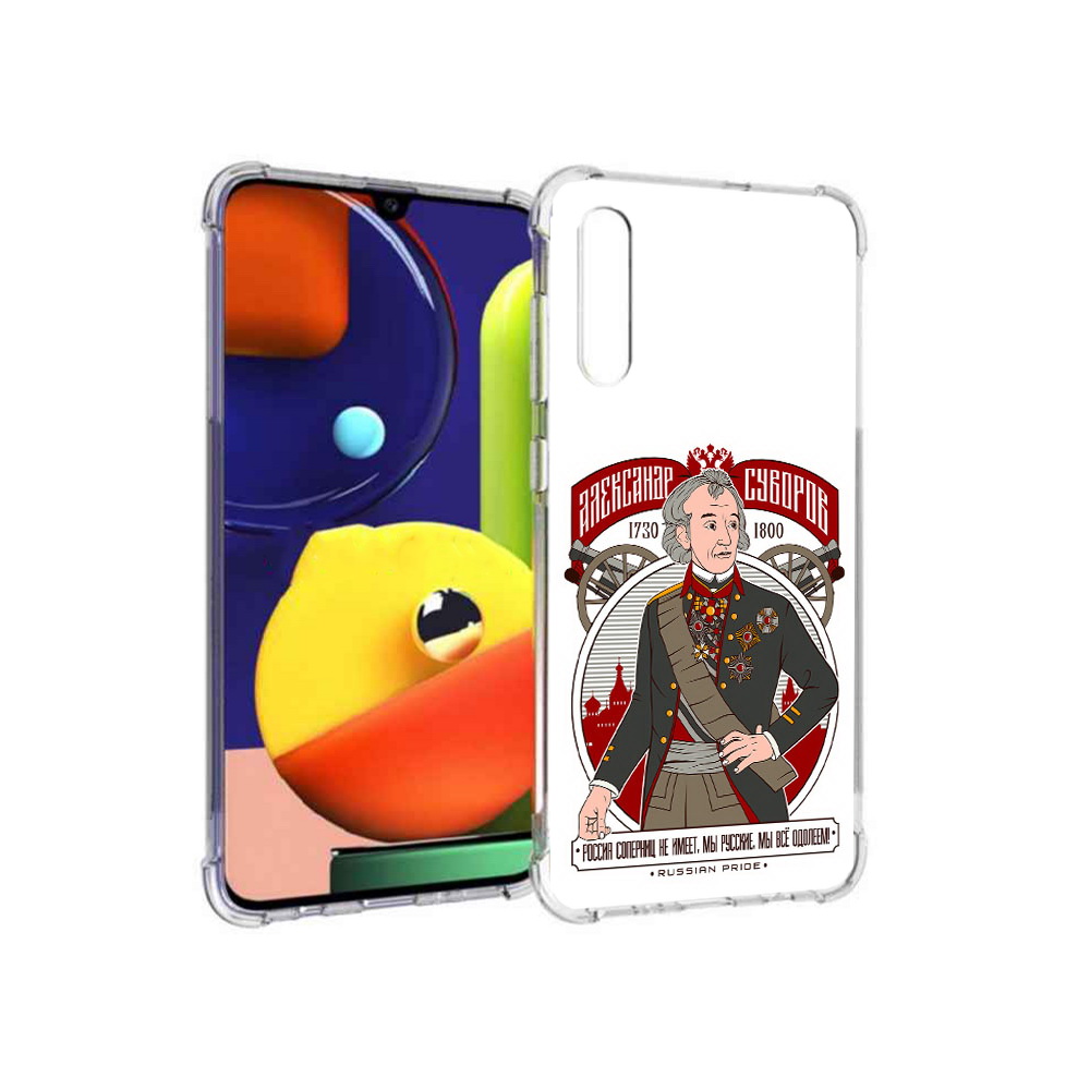 

Чехол MyPads Tocco для Samsung Galaxy A70 Суворов (PT128584.546.164), Прозрачный, Tocco