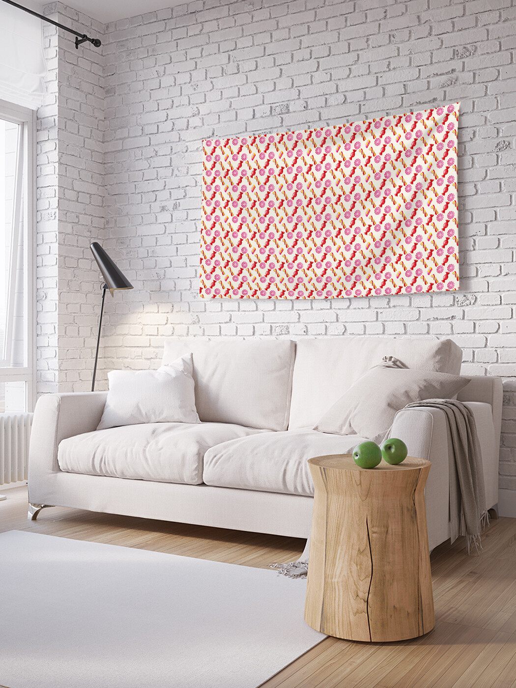 

Горизонтальное фотопанно JoyArty Сладостные зигзаги, из ткани, 100х150 см
