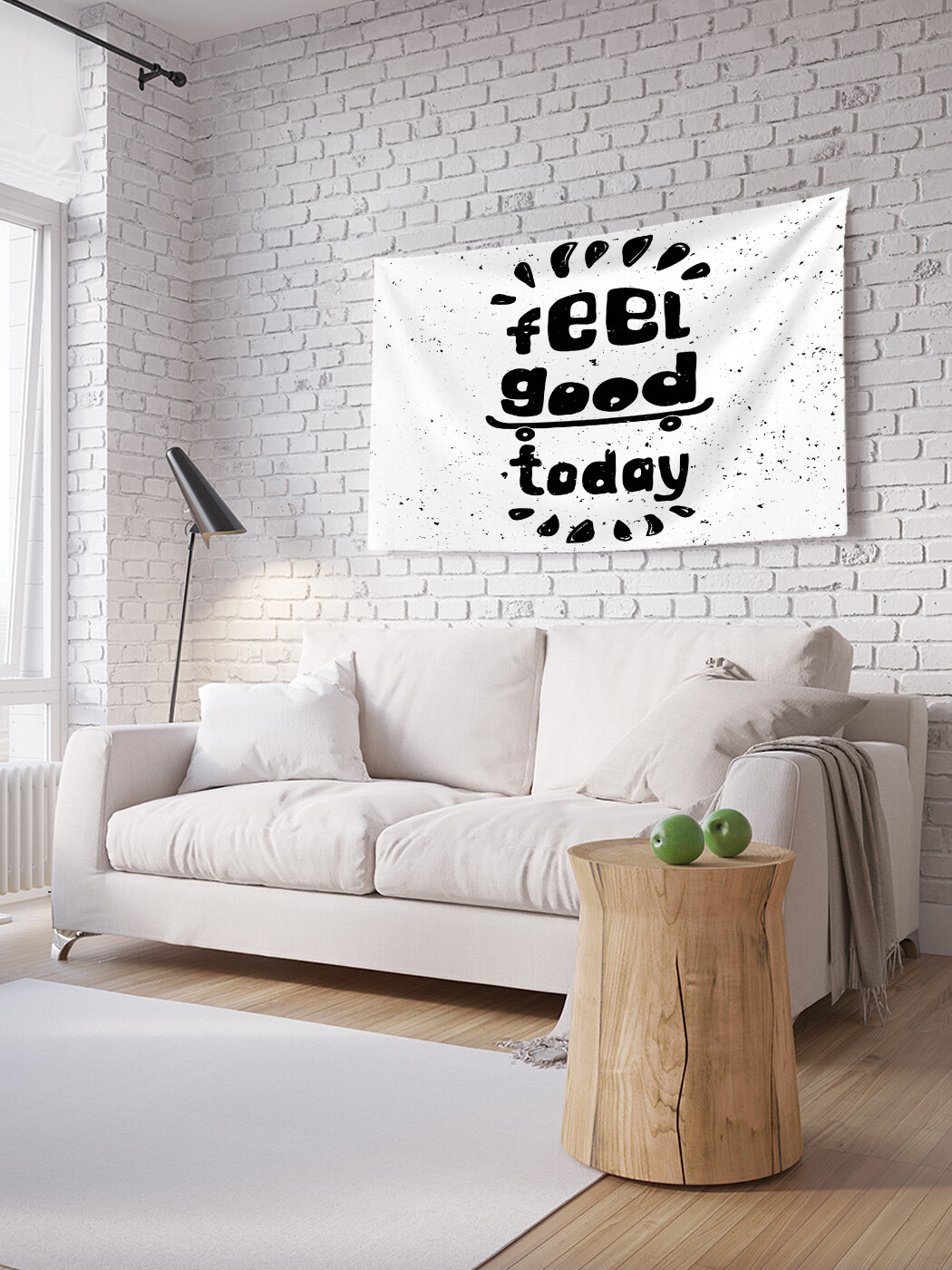 

Горизонтальное фотопанно JoyArty Сегодня хорошее самочувствие, 100х150 см