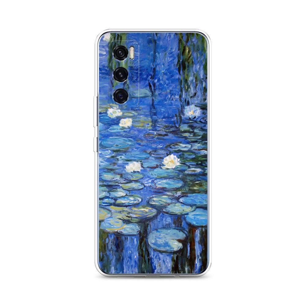 

Чехол на Vivo V20 SE "Нарисованный пруд", Синий;зеленый, 263550-4