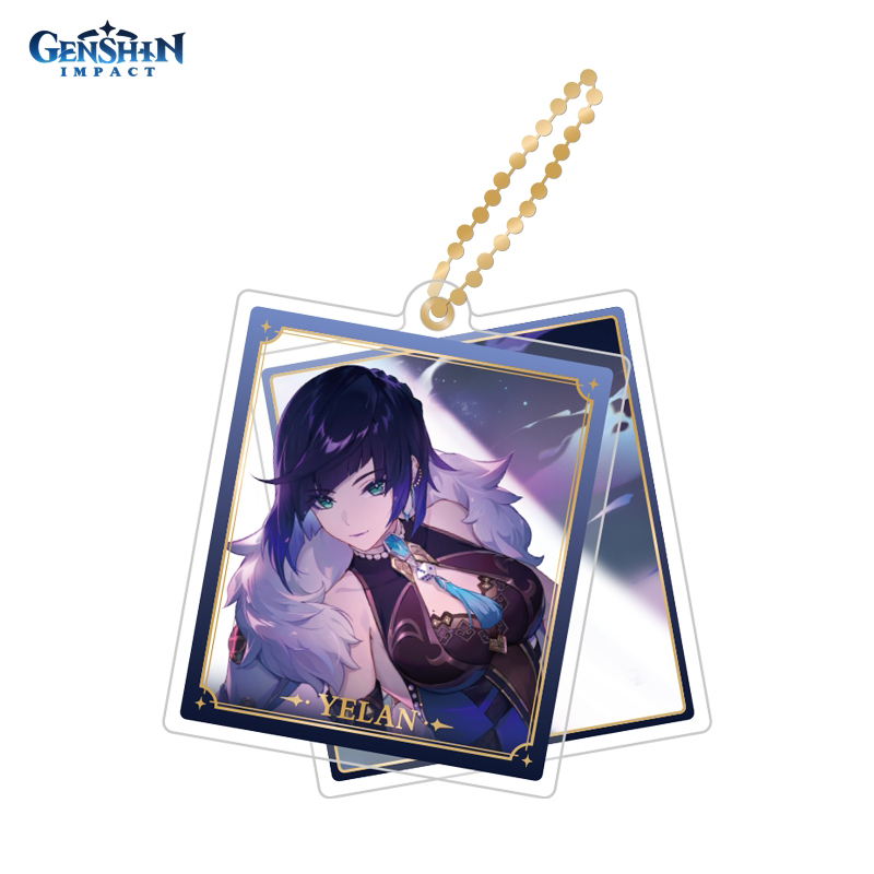 

Брелок унисекс Genshin Impact Anime game разноцветный, Anime game