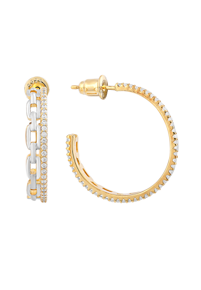 

Серьги конго из серебра с фианитом Kari Jewelry И2-1198-28-01, И2-1198-28-01