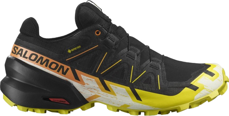

Кроссовки мужские Salomon SPEEDCROSS 6 GTX черные 13,5 UK, Черный, SPEEDCROSS 6 GTX