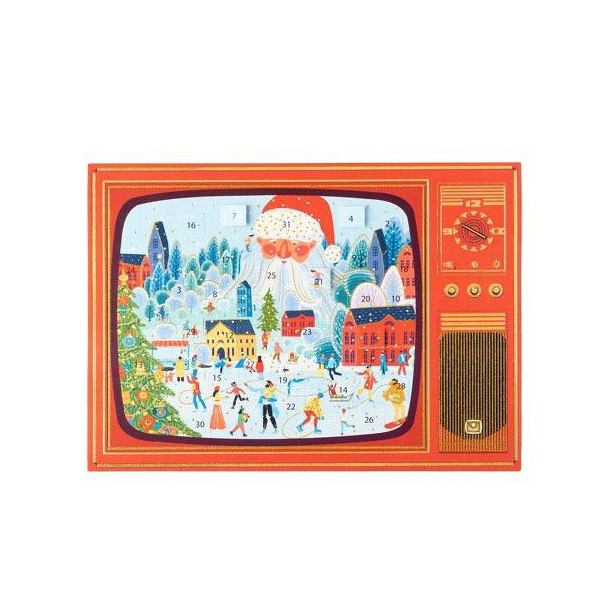 Адвент-календарь Magic Time Телевизор новогодний 41,5 x 29,5 см