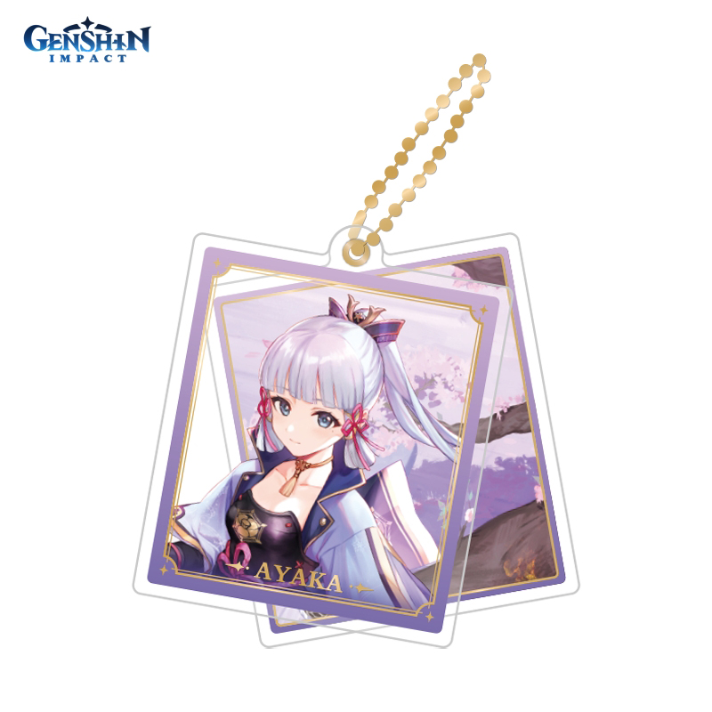 

Брелок унисекс Genshin Impact Anime game разноцветный, Anime game