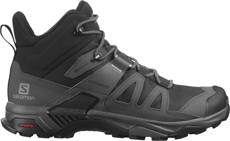 Ботинки мужские Salomon Shoes X Ultra 4 Mid GTX черные 6,5 UK