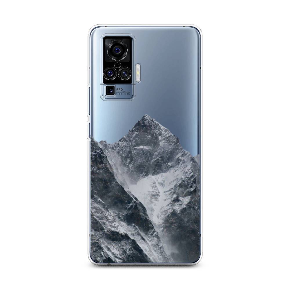 

Чехол на Vivo X50 Pro "Горы арт 4", Серый;бежевый, 262350-2