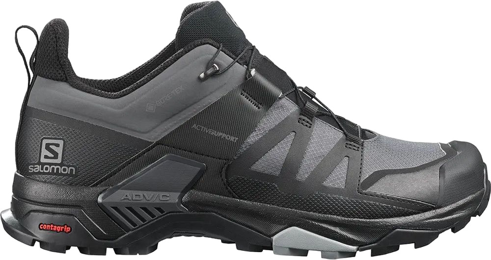 

Кроссовки мужские Salomon SHOES X ULTRA 4 GTX черные 10 UK, Черный, SHOES X ULTRA 4 GTX