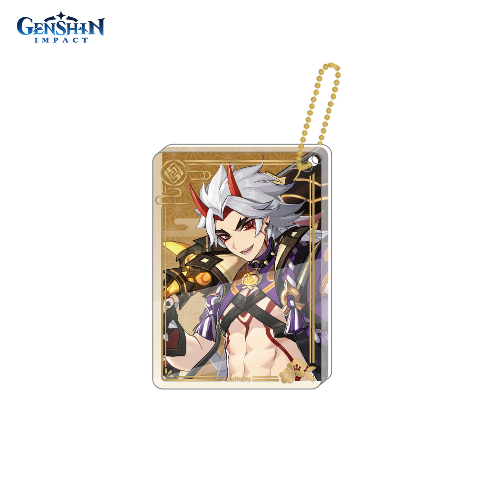 

Брелок унисекс Genshin Impact Anime game разноцветный, Anime game