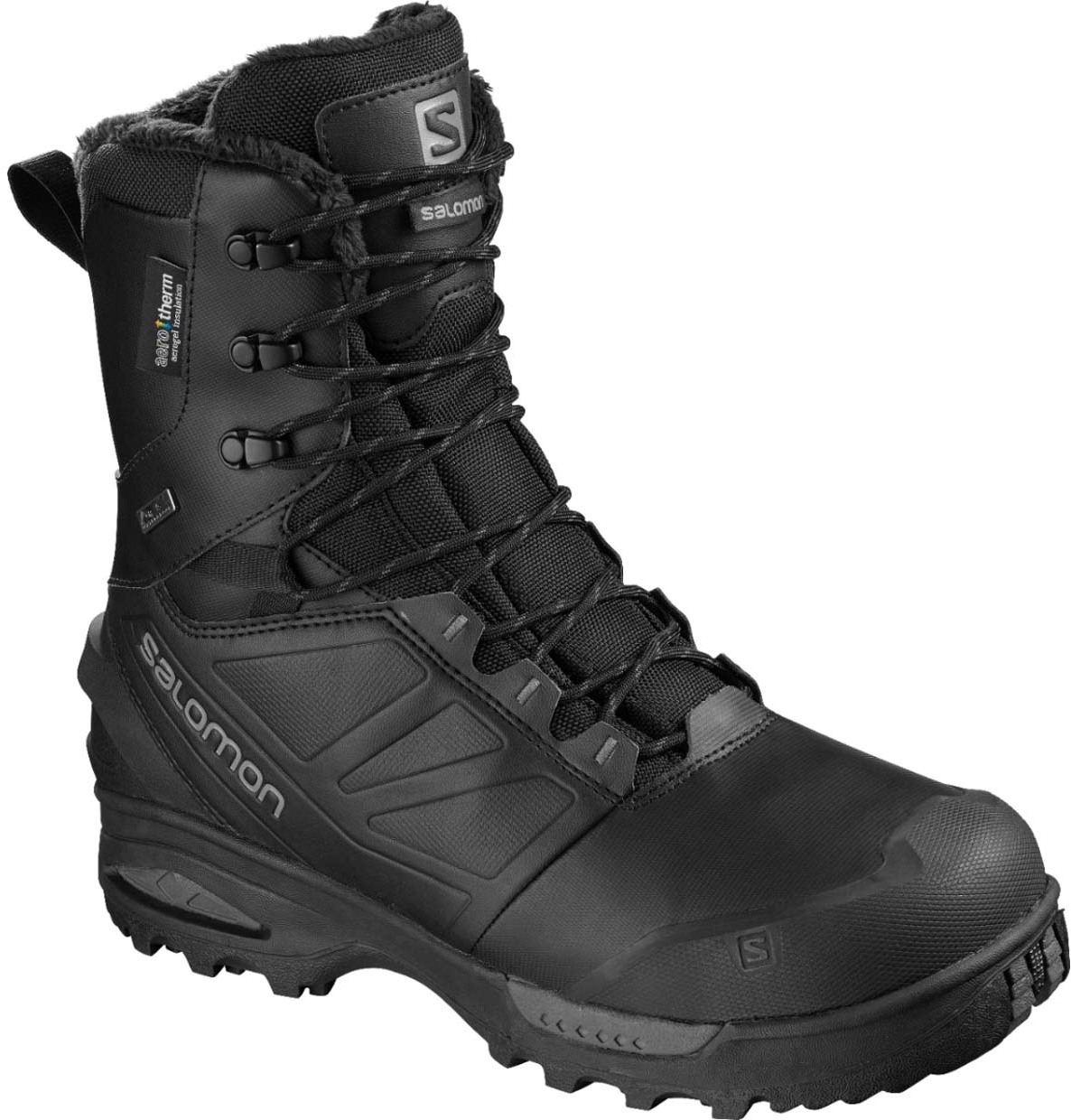 

Ботинки мужские Salomon SHOES TOUNDRA PRO CSWP черные 12 UK, Черный, SHOES TOUNDRA PRO CSWP