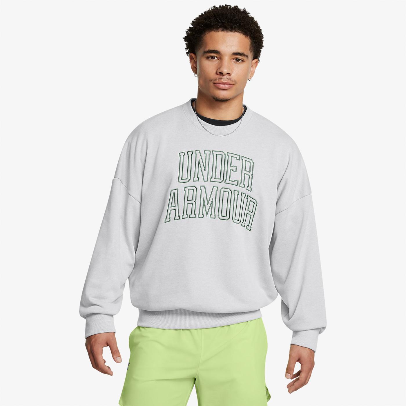 

Свитшот мужской Under Armour 1386548-011 серый L, 1386548