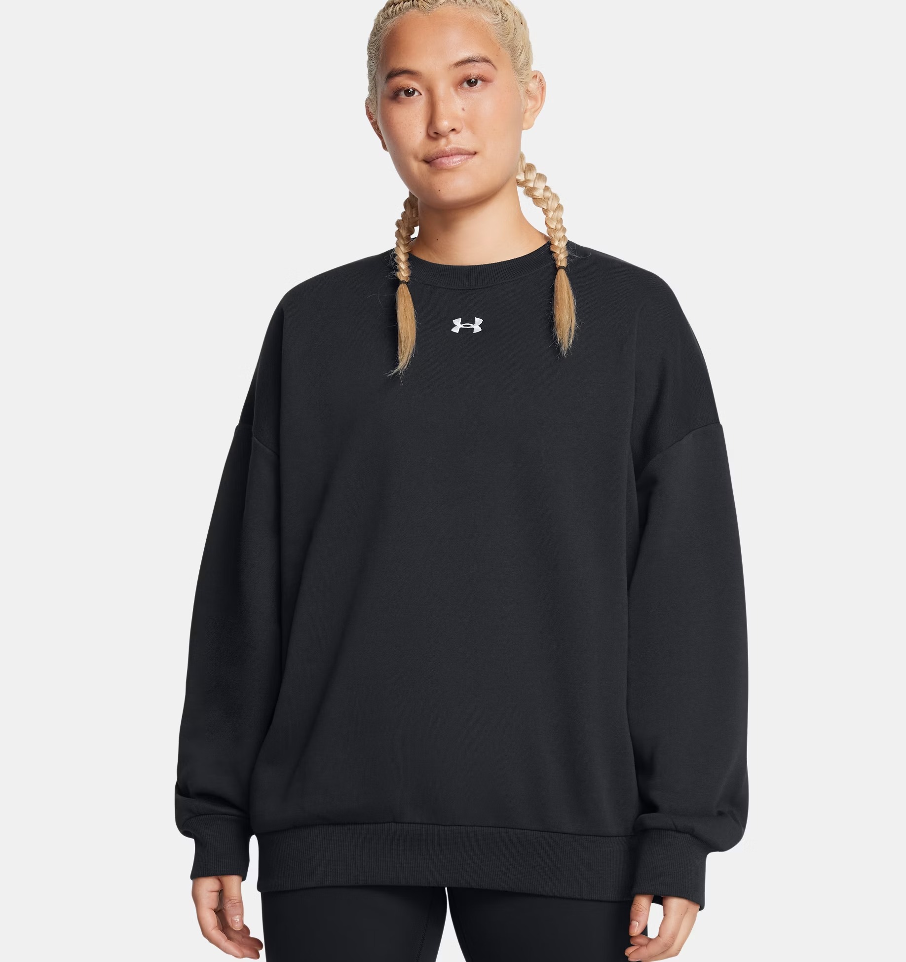 

Свитшот женский Under Armour 1386463-001 черный XS, 1386463