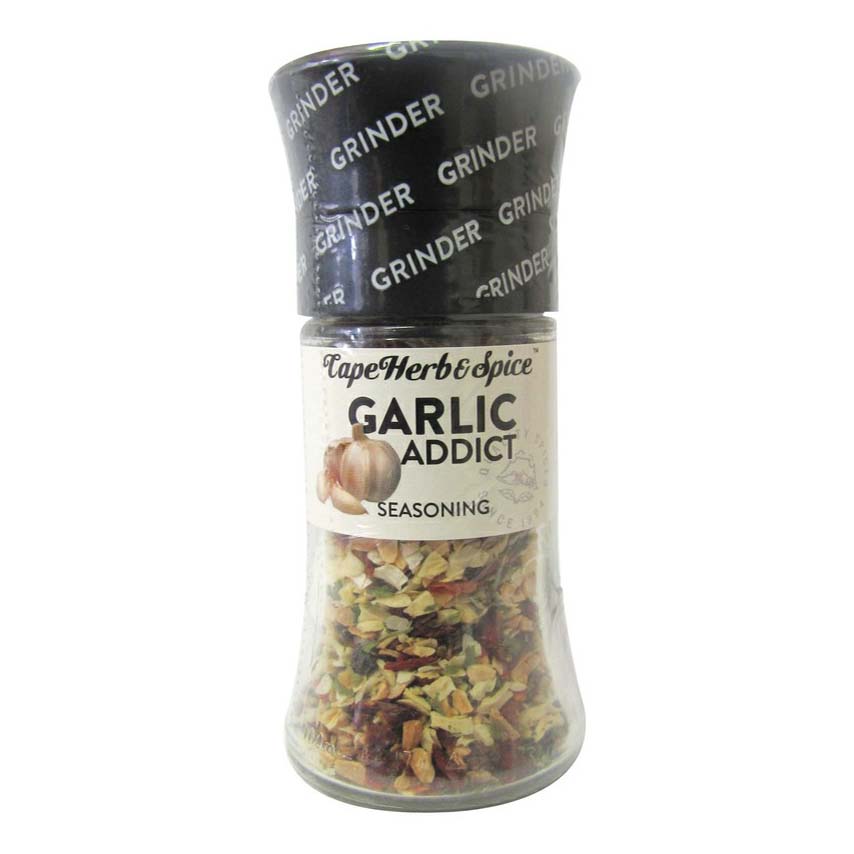 Приправа Cape Herb & Spice Garlic Addict мини-мельница 40 г