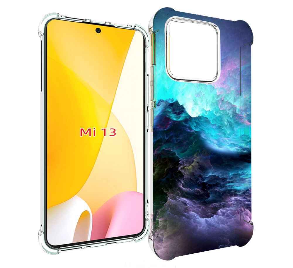 

Чехол MyPads Волна для Xiaomi 13, Прозрачный, Tocco