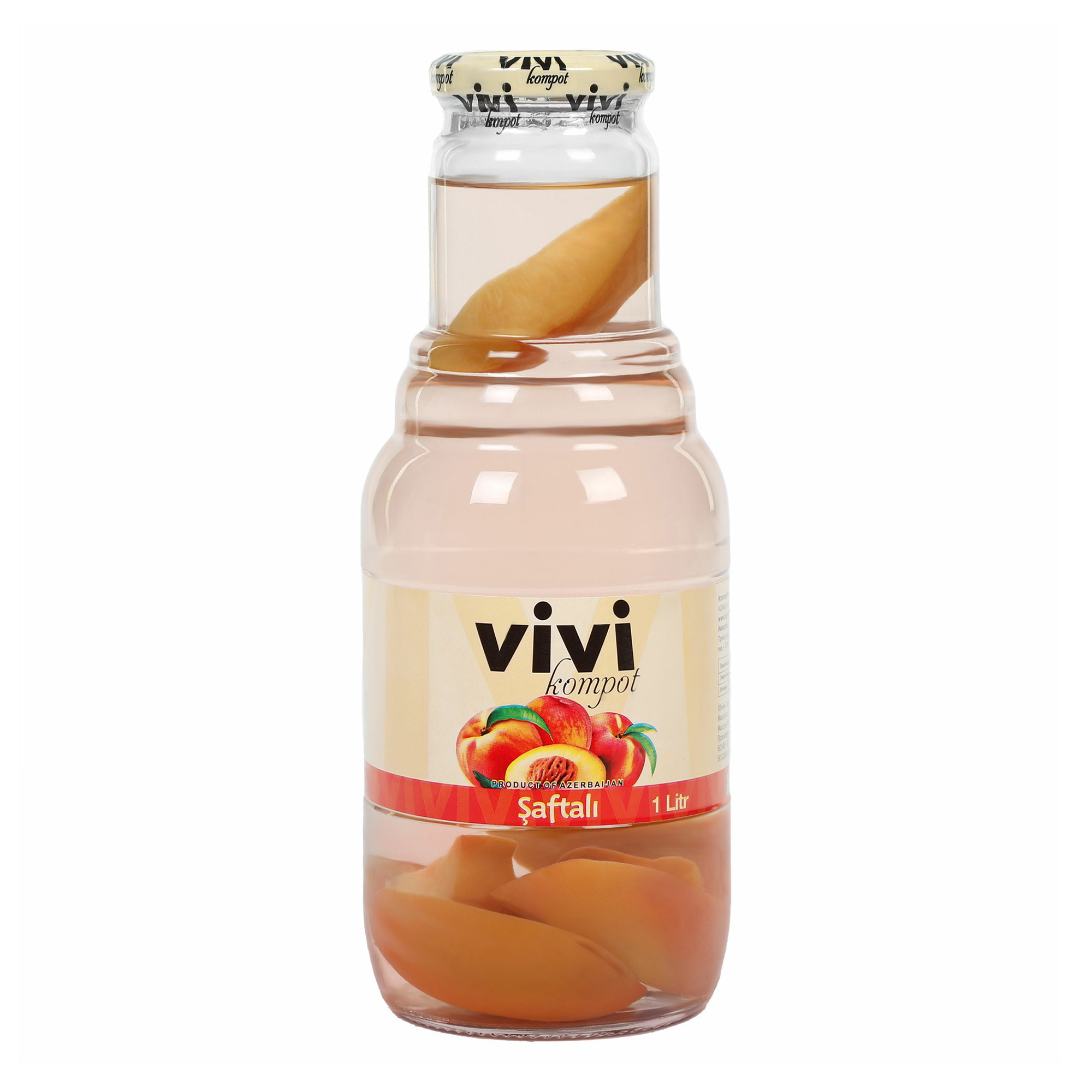 Компот Vivi персиковый 1 л
