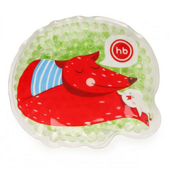 Грелка с рождения Happy Baby с гелевым наполнителем 14х17 см, разноцветный  - купить