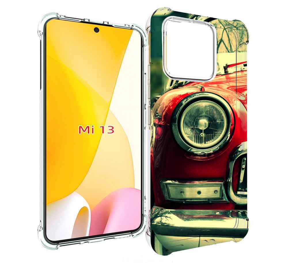 

Чехол MyPads Винтажная-машина мужской для Xiaomi 13, Прозрачный, Tocco