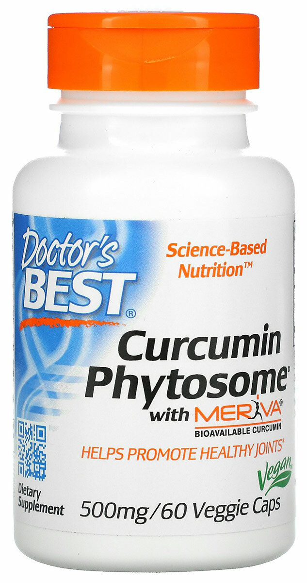 Doctor's Best Curcumin Phytosome капсулы 500 мг 60 шт.