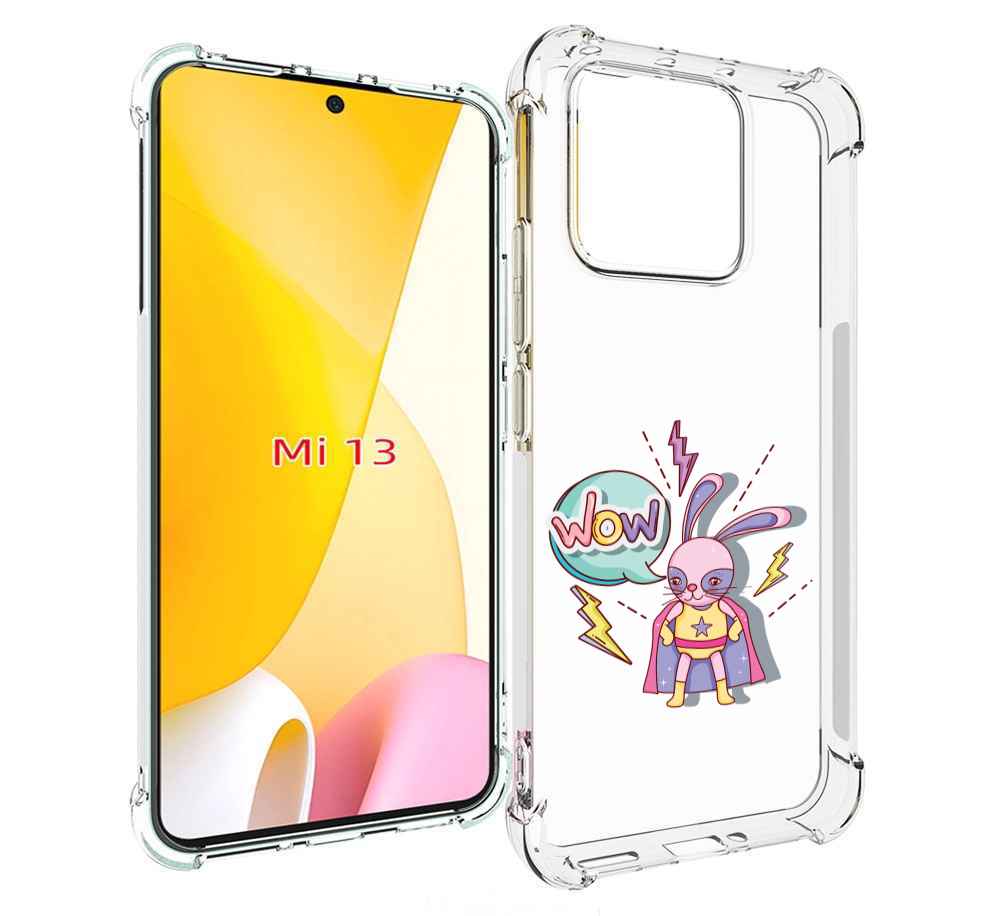 

Чехол MyPads Вау для Xiaomi 13, Прозрачный, Tocco