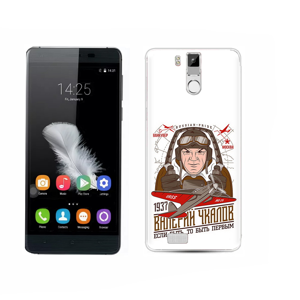 

Чехол MyPads Tocco для Oukitel K6000 Pro Чкалов, Прозрачный, Tocco