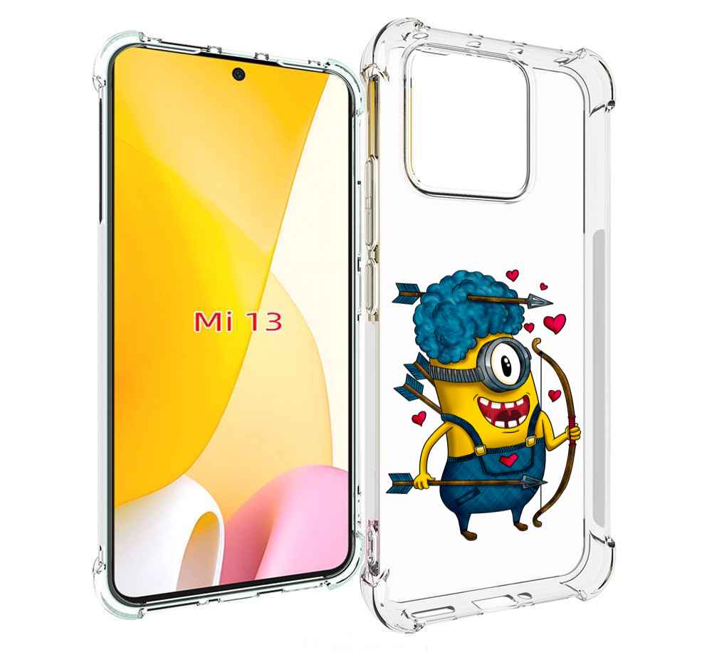

Чехол MyPads Миньон купидон для Xiaomi 13, Прозрачный, Tocco