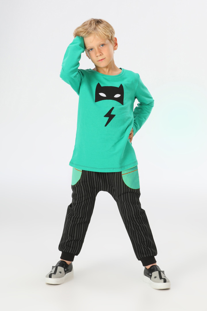 

Костюм Lupia Kids р. 5-6 лет Мультиколор, 134 (доставка из-за рубежа), Зеленый;черный, 134