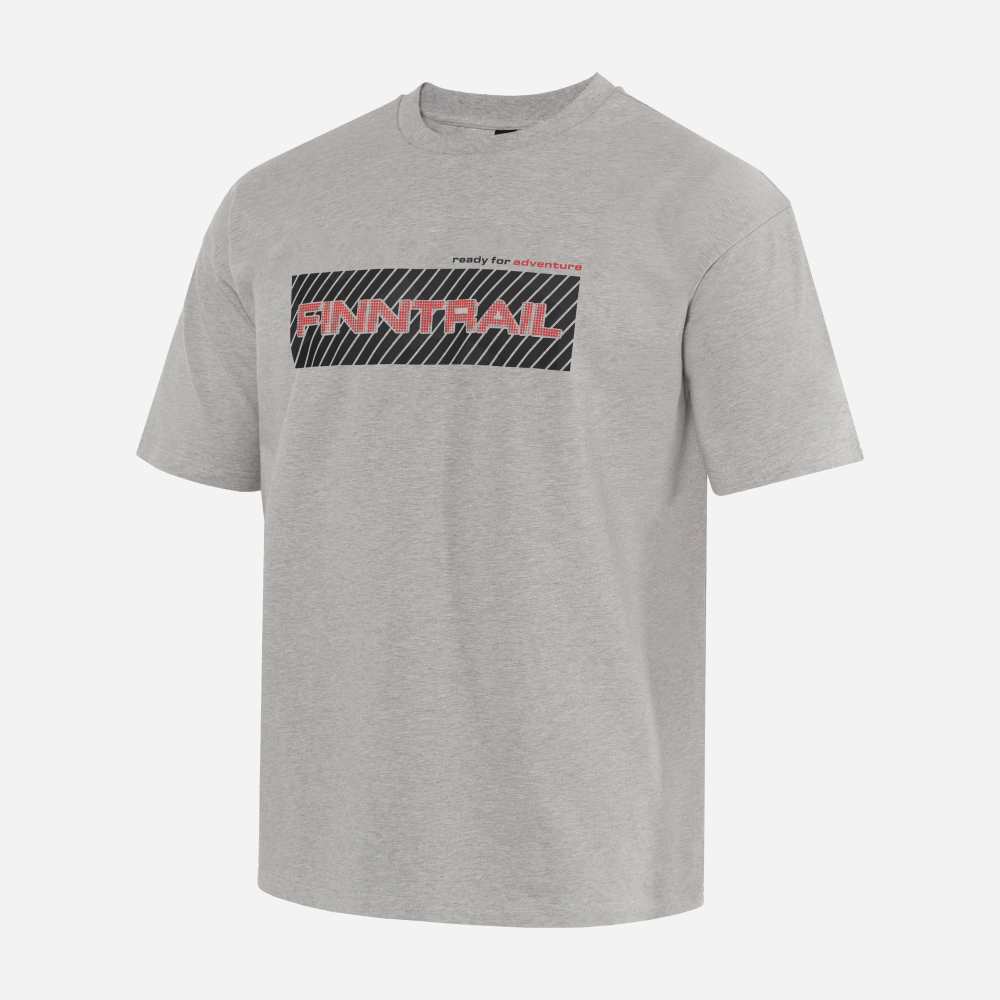 

Футболка унисекс Finntrail 6713 серая 3XL, Серый, 6713