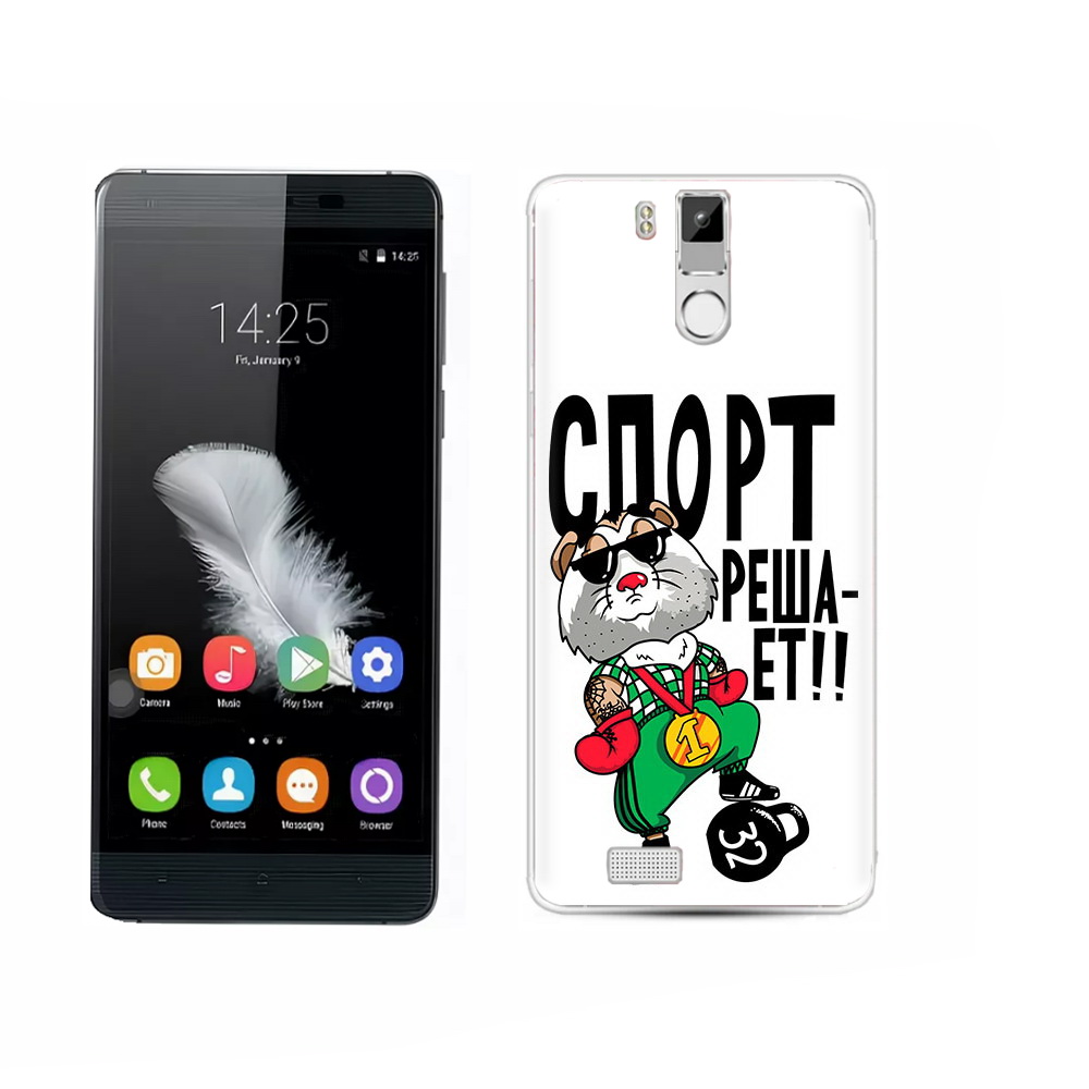 Чехол MyPads Tocco для Oukitel K6000 Pro Спорт решает