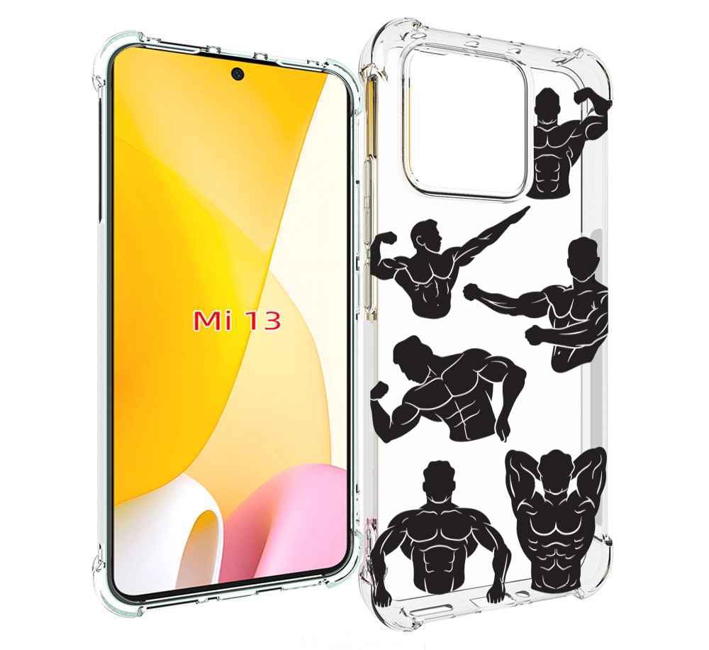 

Чехол MyPads Атлет мужской для Xiaomi 13, Прозрачный, Tocco