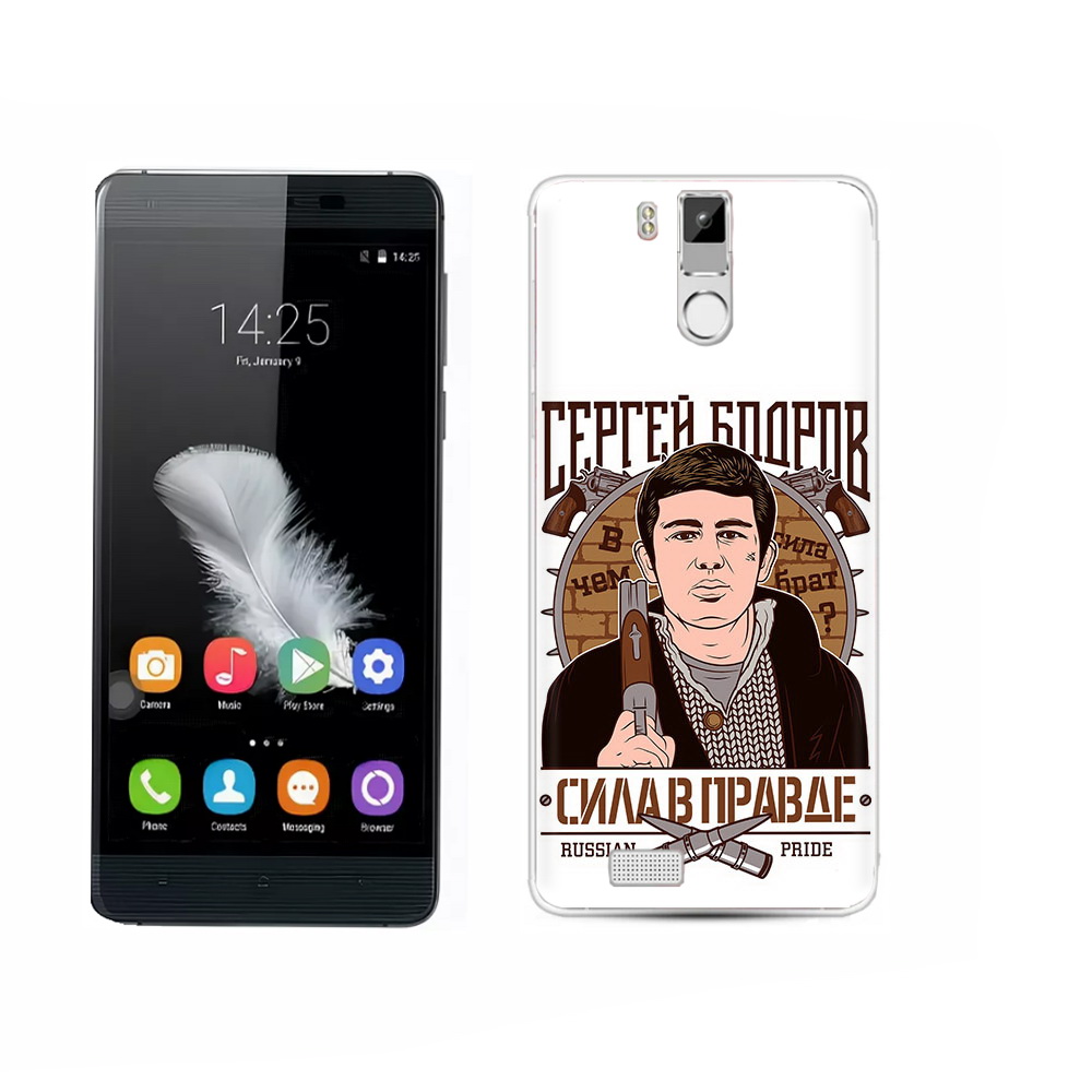 

Чехол MyPads Tocco для Oukitel K6000 Pro Сергей Бодров, Прозрачный, Tocco