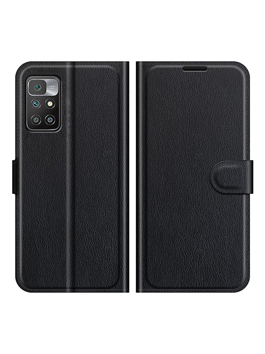 

Чехол Wallet для смартфона Xiaomi Redmi 10/10 Prime черный