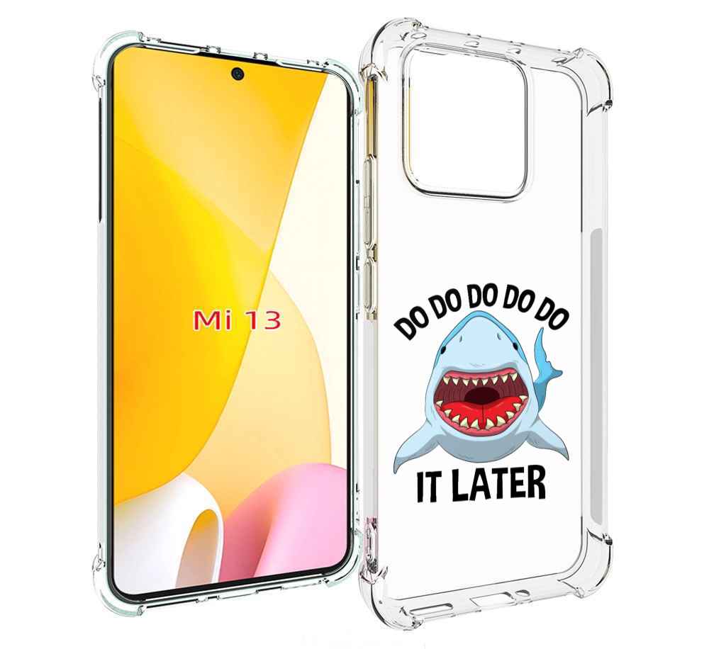 

Чехол MyPads Акула для Xiaomi 13, Прозрачный, Tocco